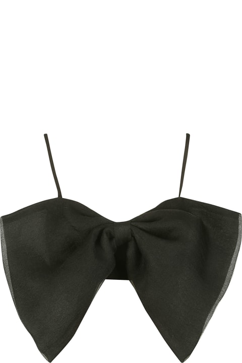Bow-detailled Top