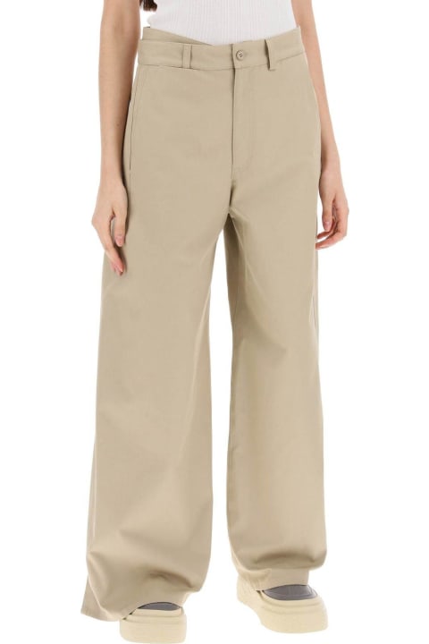 MM6 Maison Margiela for Women MM6 Maison Margiela Mid-rise Wide Leg Pants