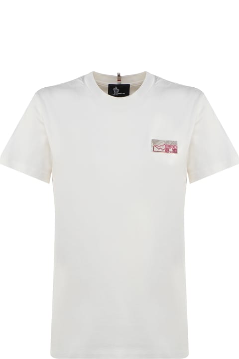 Moncler Sale for Women Moncler T-shirt In Cotton Grenoble
