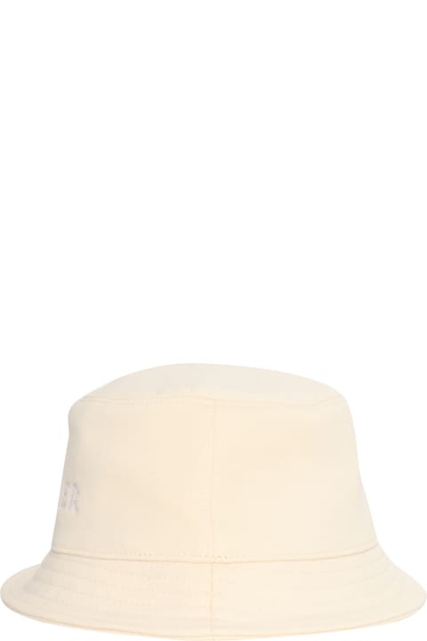 Moncler Accessories & Gifts for Girls Moncler Beige Bucket Hat