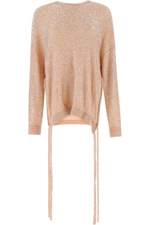 Fleeces & Tracksuits for Women Stella McCartney Pink Nylon Blend Oversize Sweater