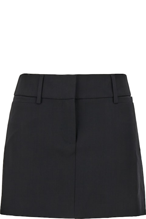 AMBUSH Skirts for Women AMBUSH Black Wool Mini Skirt