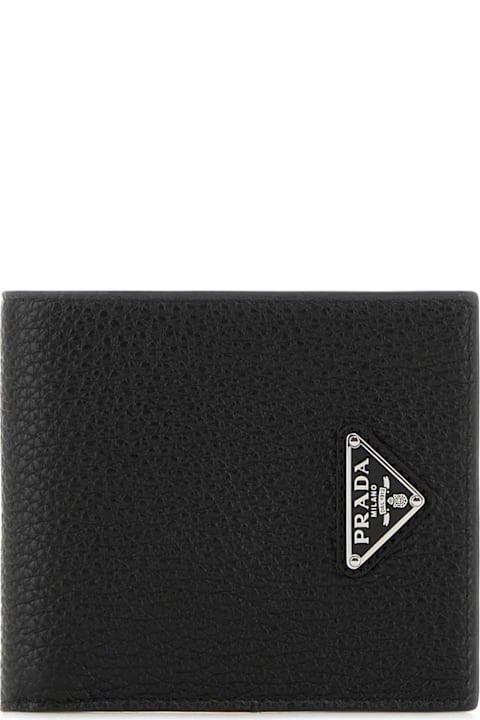 Prada Accessories for Men Prada Black Leather Wallet