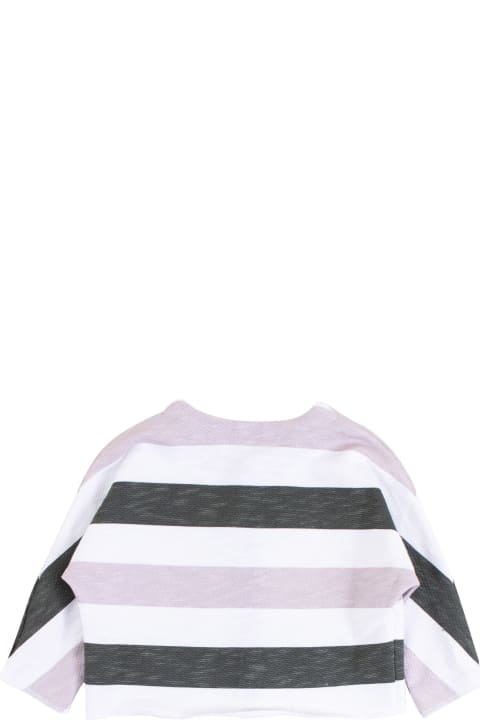 De Cavana Coats & Jackets for Baby Girls De Cavana Newborn Striped Jacket