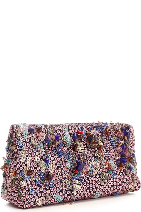 Dries Van Noten Clutches for Women Dries Van Noten Jacquard Clutch