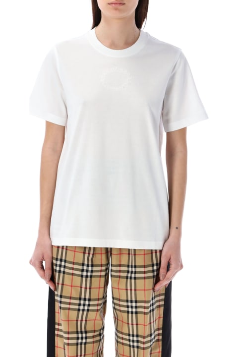 Fashion for Women Burberry London Embroidered T-shirt