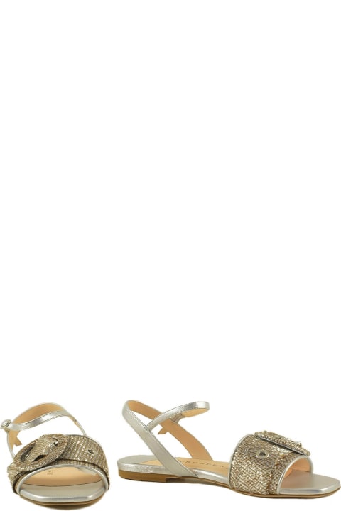Womens's Gold Sandals