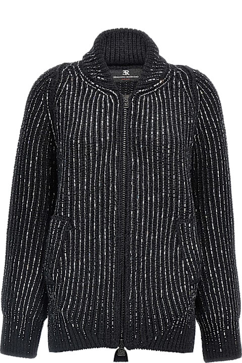 Ermanno Scervino Sweaters for Women Ermanno Scervino Rhinestone Cardigan