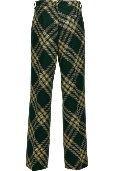 Burberry for Men Burberry Check Wool Pants