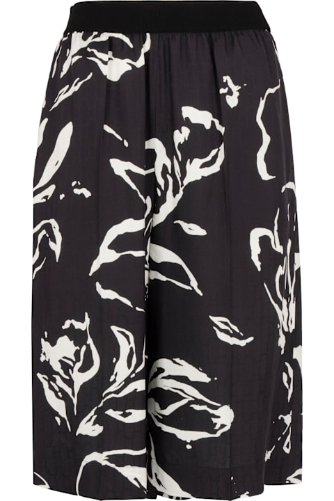 Agnona Clothing for Women Agnona Floral Print Shorts