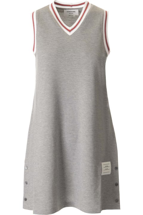 Thom Browne Dresses for Women Thom Browne Cotton Pique Tennis Dress