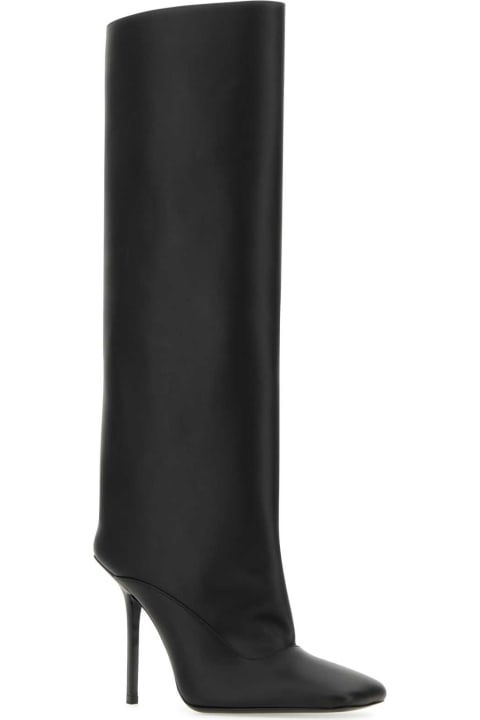 The Attico for Women The Attico Black Leather Sienna Boots