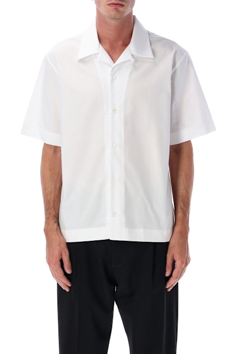 Homeware Givenchy Givenchy White Cotton Hawaiian Collar Shirt