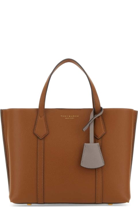Fashion for Women Tory Burch Brown Leather Perry Shopping Bag