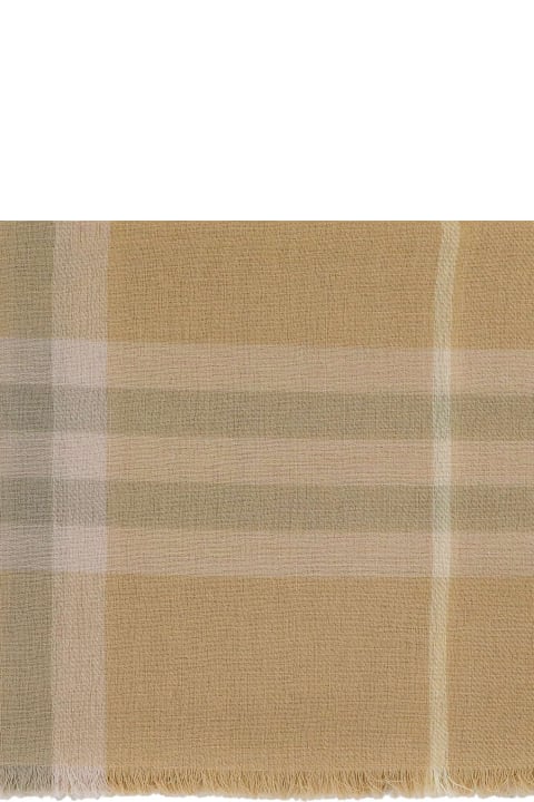 Burberry Accessories for Men Burberry Wool Check Scarf