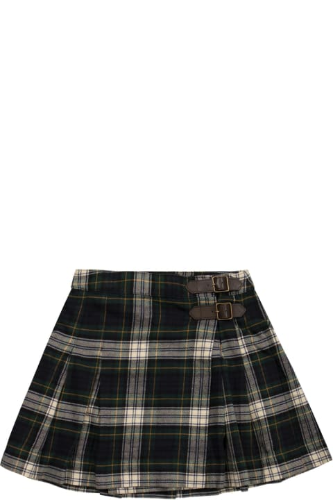 Homeware Polo Ralph Lauren Cotton Twill Plaid Skirt