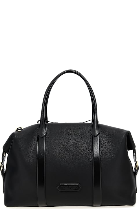 Tom Ford لـ Men Tom Ford Leather Travel Bag