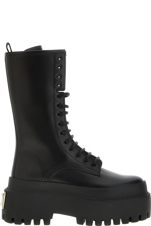 Boots for Women Dolce & Gabbana Leather Boots