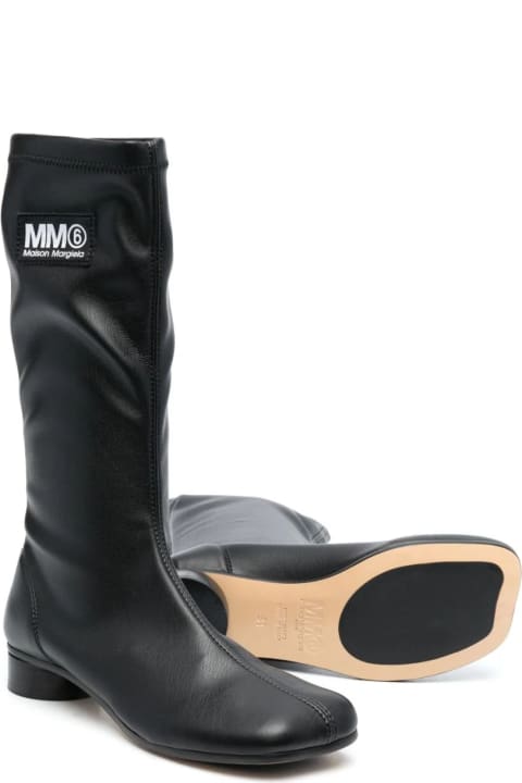 Shoes for Girls MM6 Maison Margiela Boots With Application