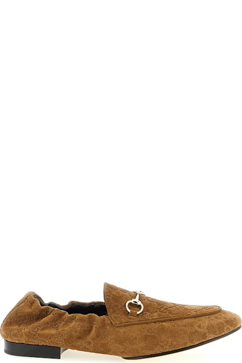 Gucci Gg Suede Loafers