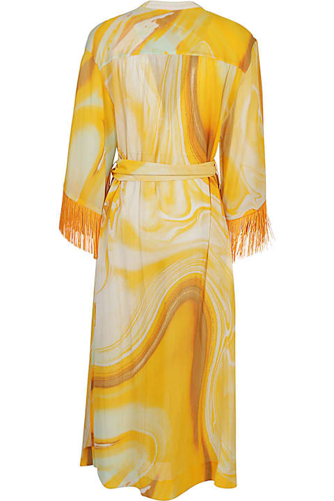 Jonathan Simkhai for Kids Jonathan Simkhai Odelia Cotton Blend Silk Printed Cover Up