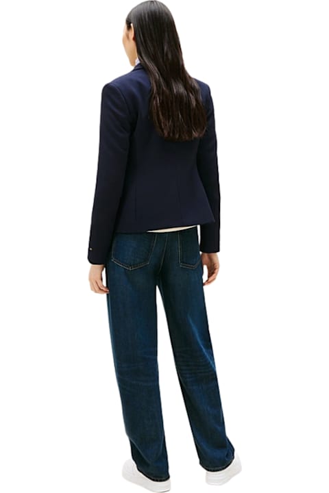 Tommy Hilfiger for Men Tommy Hilfiger Slim Fit Blazer With Embroidered Th Crest