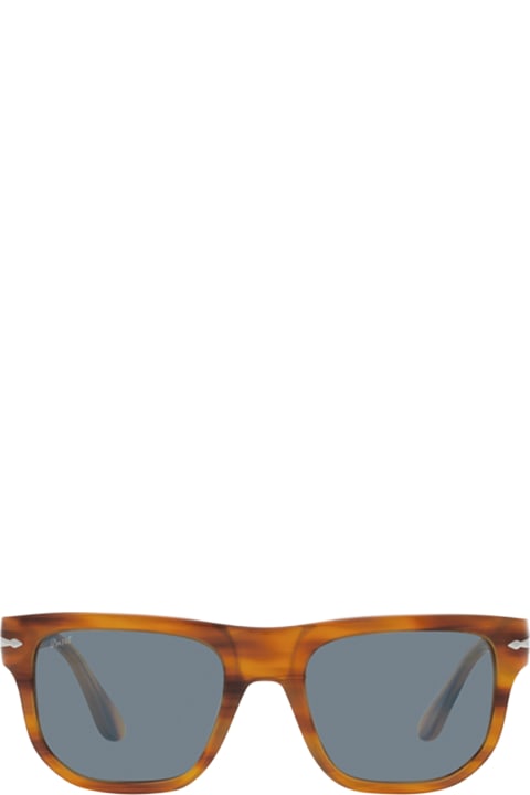 Po3306s Striped Brown Sunglasses