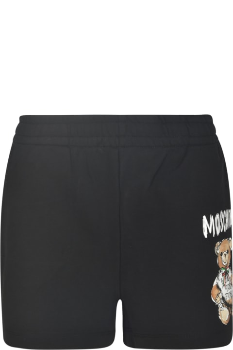 Fashion for Women Moschino Logo Bear Shorts