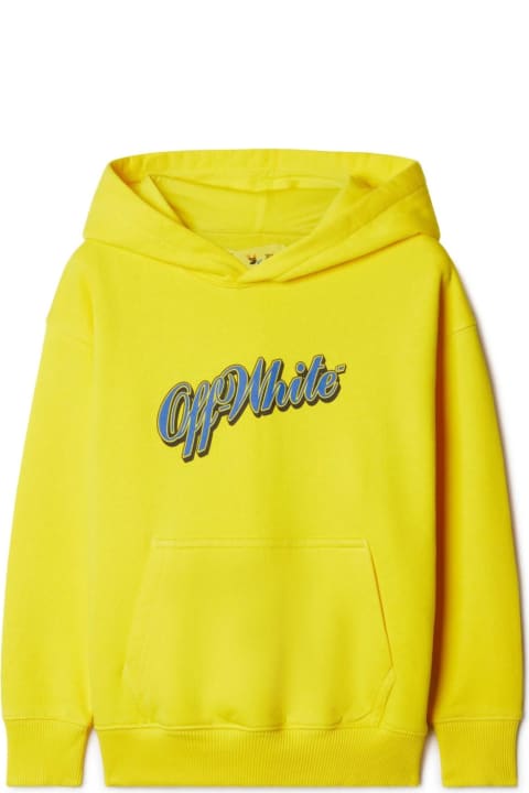Off-White Sweaters & Sweatshirts for Boys Off-White Off White Sweaters Yellow