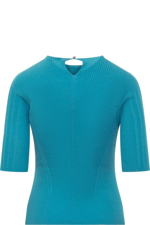 Sweaters for Women Lanvin Short Sleeve Top