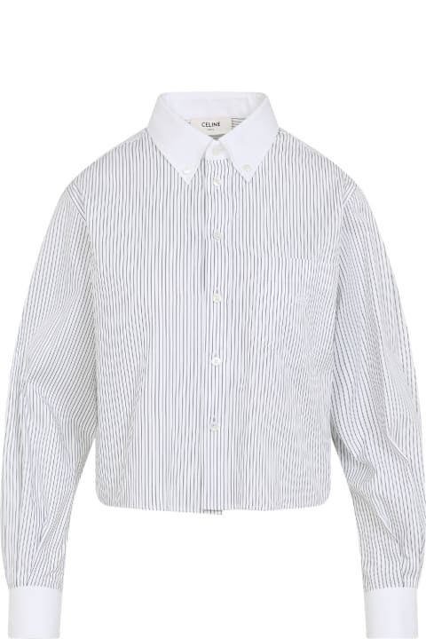 Celine Cropped Shirt