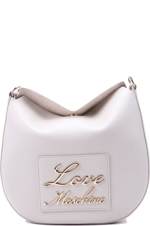ウィメンズ新着アイテム Love Moschino Logo-lettering Magnetic Fastened Shoulder Bag