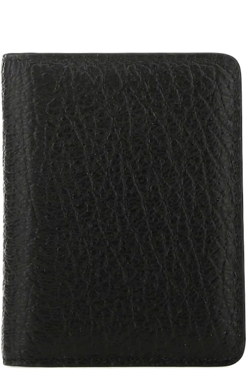 Maison Margiela Black Leather Card Holder