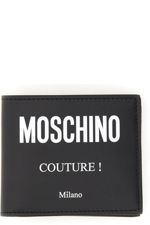 メンズ Moschinoの財布 Moschino Wallet With Logo