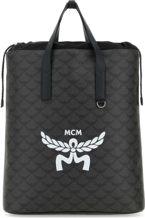 MCM Totes for Women MCM Printed Canvas Himmel Backpack