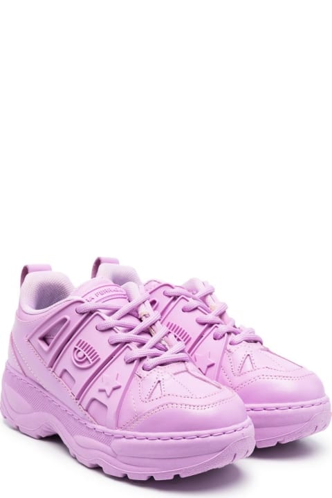 Shoes for Girls Chiara Ferragni Sneakers With Logo