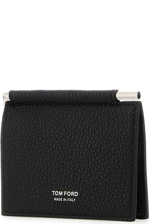 Tom Ford for Men Tom Ford Black Leather Card Holder