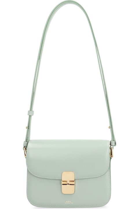 A.P.C. for Kids A.P.C. Grace Small Leather Crossbody Bag