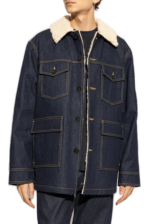 Coats & Jackets for Men Golden Goose Button-up Denim Jacket