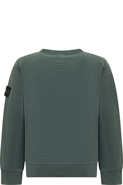 ملابس علوية لـ بنات Stone Island Junior Sweatshirt