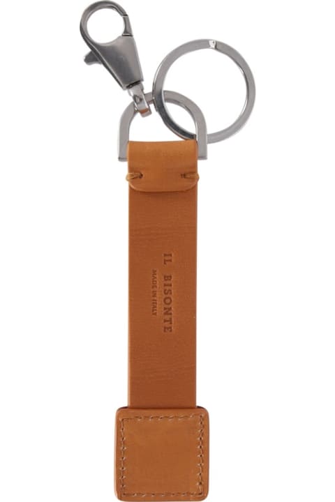 Keyrings for Women Il Bisonte Leather Key Ring