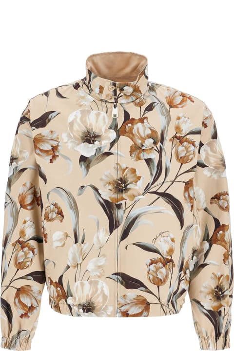 Dolce & Gabbana for Men BABY dolce & Gabbana Reversible Floral Print Jacket