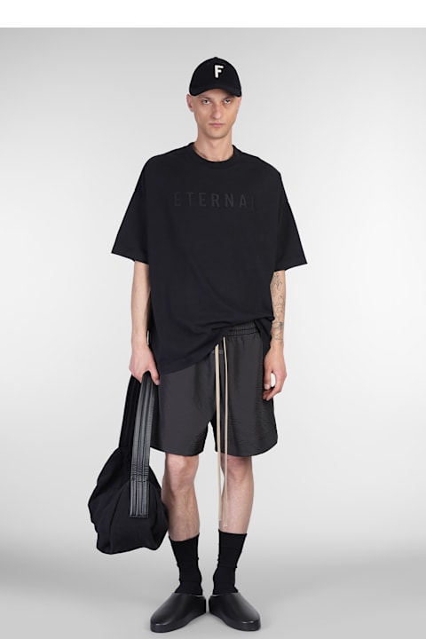 Fear of God Pants for Men Fear of God Shorts In Black Polyester