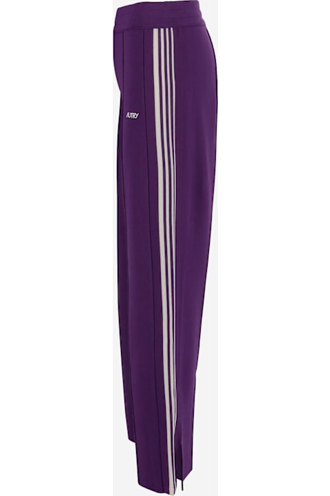 Autry Clothing for Women Autry Viscose Blend Logo Pants