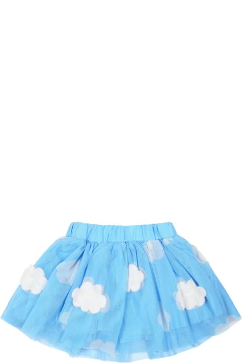 Bottoms for Baby Girls Stella McCartney Kids Gonna Con Stampa