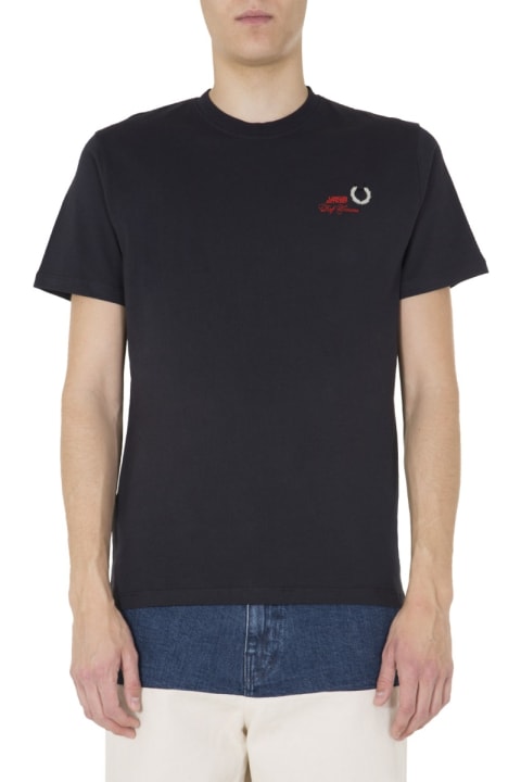Fred Perry by Raf Simons Topwear for Men Fred Perry by Raf Simons Round Neck T-shirt