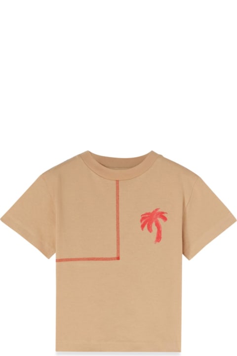 Palm Angels for Kids Palm Angels Camou T-shirt