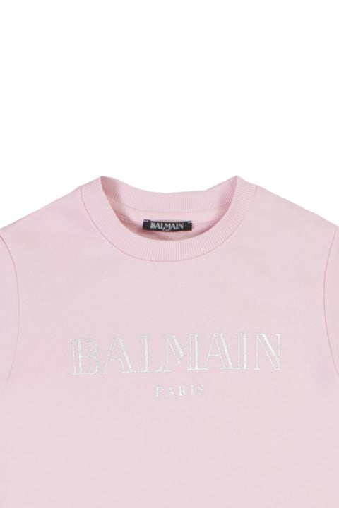 Balmain Sweaters & Sweatshirts for Girls Balmain Cotton Sweatshirt