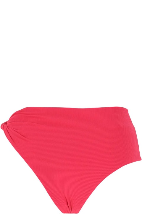 Swimwear for Women The Attico Fuchsia Stretch Nylon Bikini Bottom