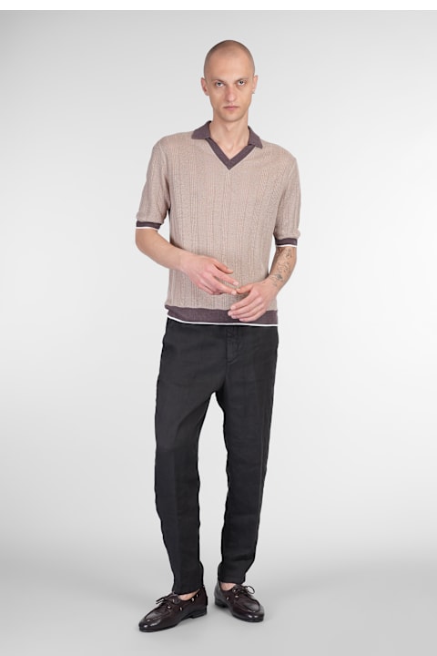 Briglia 1949 Pants for Men Briglia 1949 Coventv Pants In Black Linen